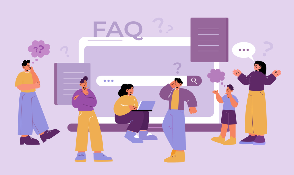 FAQ page